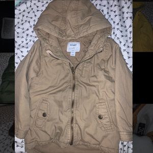 Khaki Utility Winter Coat- Boys 5t